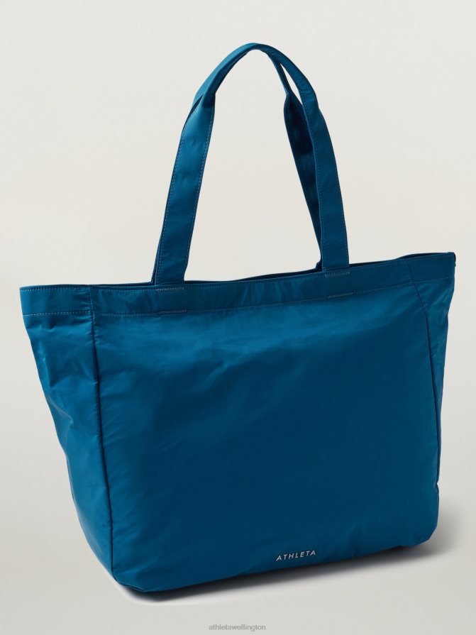 Athleta Women Dark Lapis Blue All About Tote Bag TZB4L0970