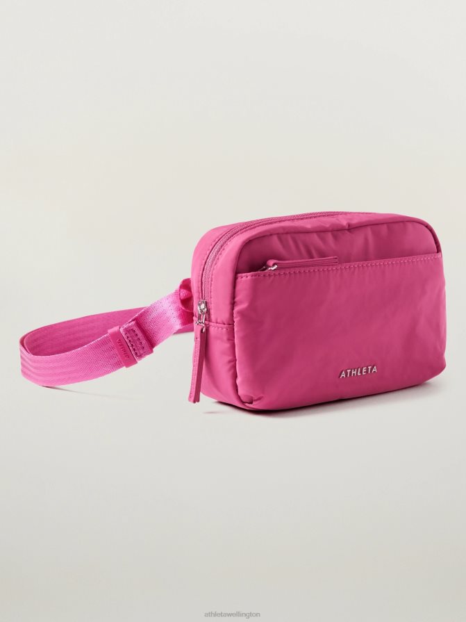 Athleta Women Iceplant Pink All About Crossbody Belt Bag TZB4L0981