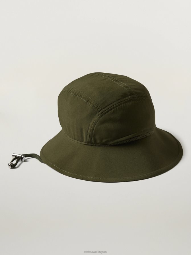 Athleta Women Aspen Olive Excursion Trail Hat TZB4L01026