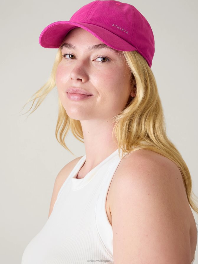 Athleta Women Iceplant Pink Relaxed Cap TZB4L0993