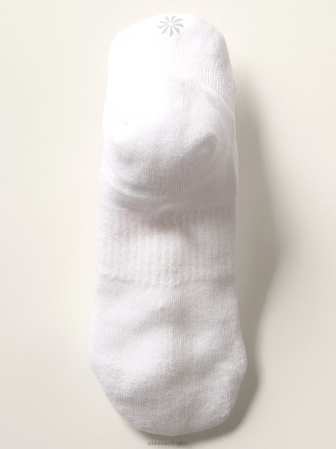 Athleta Women White Everyday Ankle Sock 3-Pack TZB4L0974