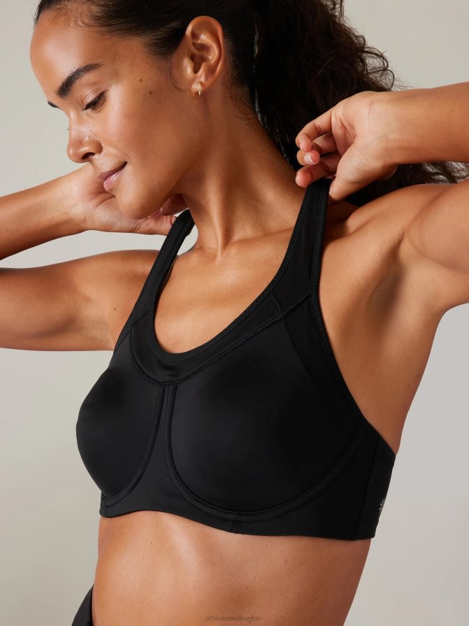 Athleta Women Black Glory Bra TZB4L0675