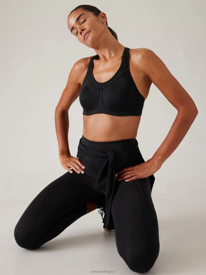 Athleta Women Black Glory Bra TZB4L0675