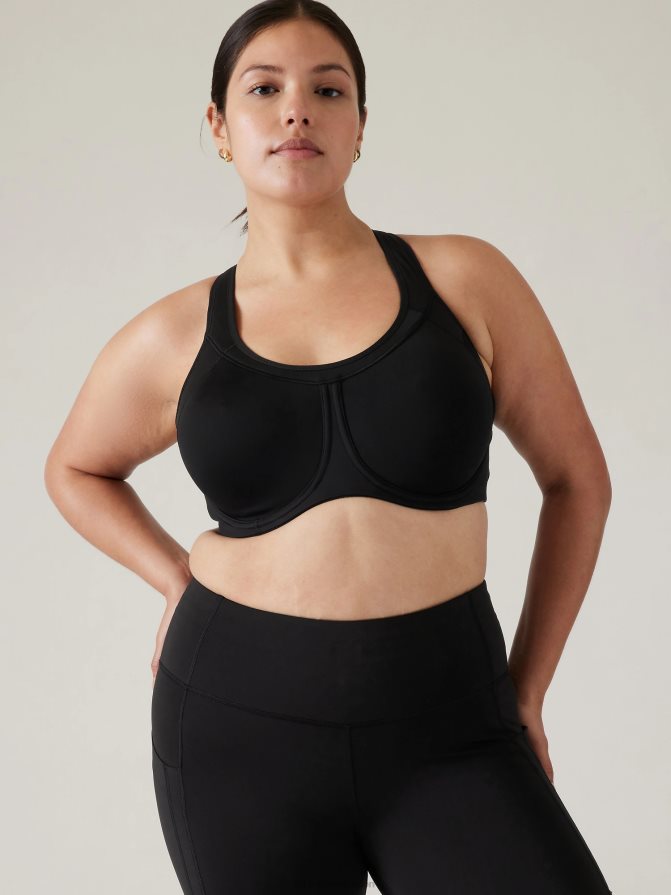 Athleta Women Black Glory Bra TZB4L0675