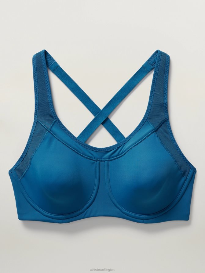 Athleta Women Dark Lapis Blue Glory Bra TZB4L0677