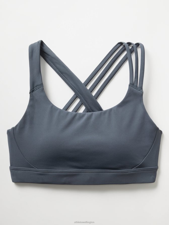 Athleta Women Granite Blue Train Free Bra A-C TZB4L0695