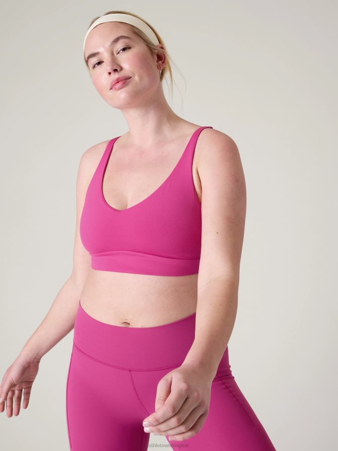 Athleta Women Iceplant Pink Solace Bra A-C TZB4L0653