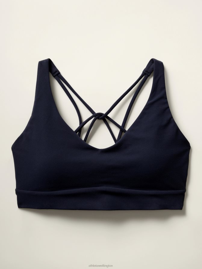 Athleta Women Navy Solace Bra A-C TZB4L0595