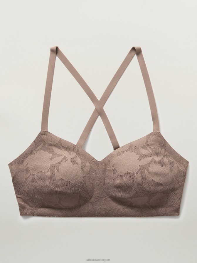 Athleta Women Pyrite Lace Ritual Adjustable Bra A-C TZB4L0612