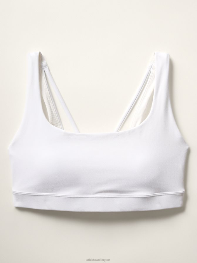 Athleta Women White Exhale Bra A-C TZB4L0658