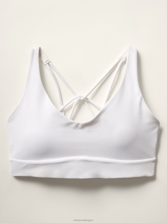 Athleta Women White Solace Bra A-C TZB4L0666