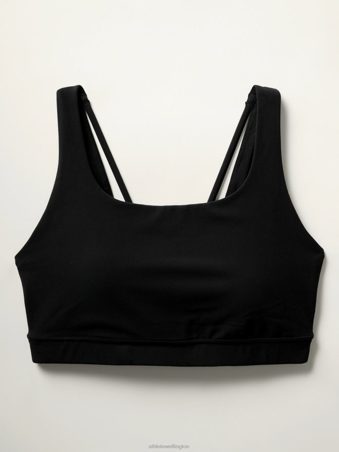 Athleta Women Black Exhale Bra D-DD+ TZB4L0594