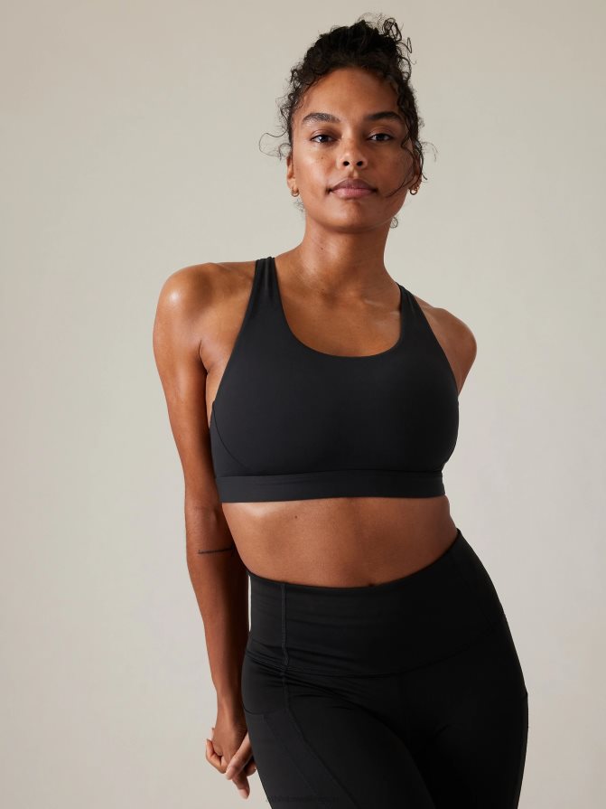 Athleta Women Black Ultimate Bra D-DD+ TZB4L0661