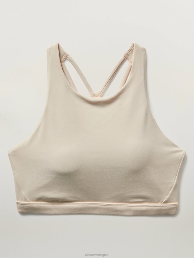 Athleta Women Chantilly Cream Keys Transcend Bra D-DD TZB4L0733