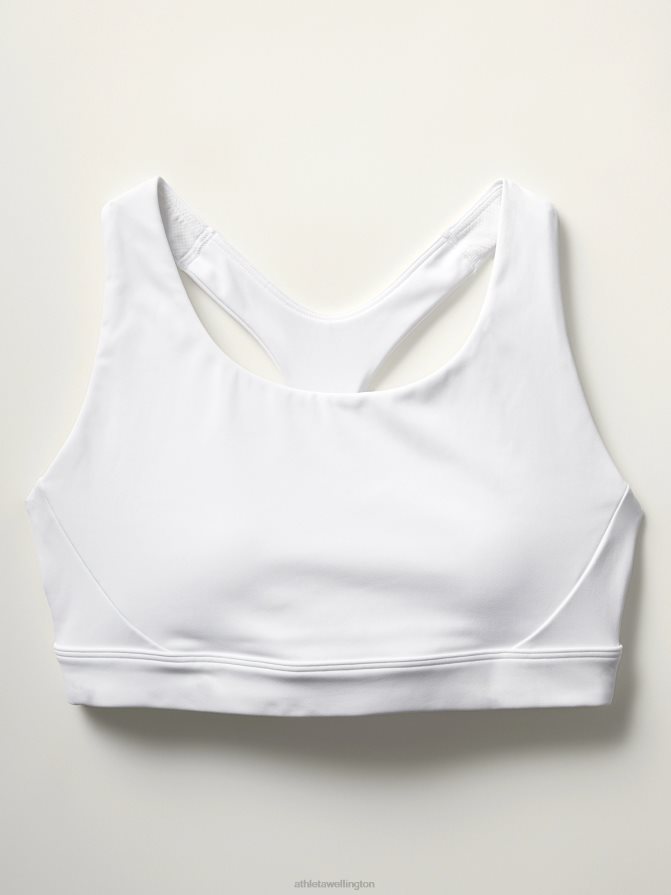 Athleta Women White Ultimate Bra D-DD+ TZB4L0669