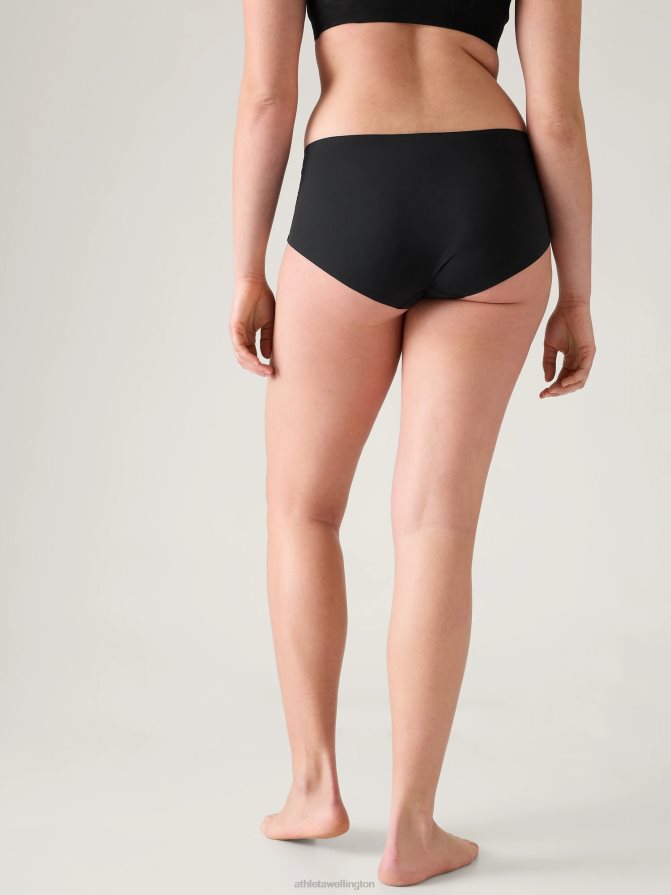 Athleta Women Black Ritual Boyshort Underwear 3-Pack TZB4L0622