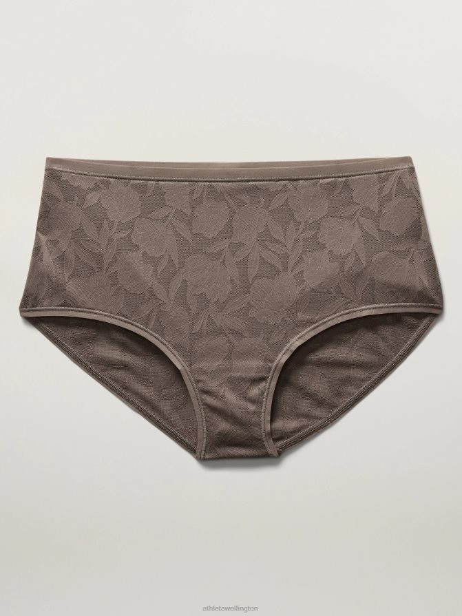 Athleta Women Pyrite Lace Ritual Boyshort Underwear TZB4L0642