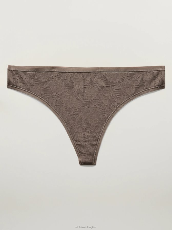 Athleta Women Pyrite Lace Ritual Thong Underwear TZB4L0643