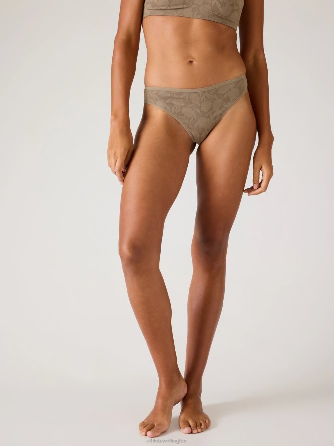 Athleta Women Pyrite Lace Ritual Thong Underwear TZB4L0643