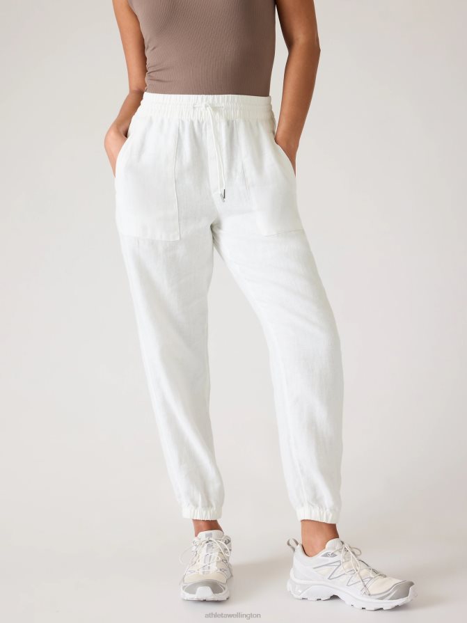 Athleta Women Calla Lily Retreat Linen Jogger TZB4L013