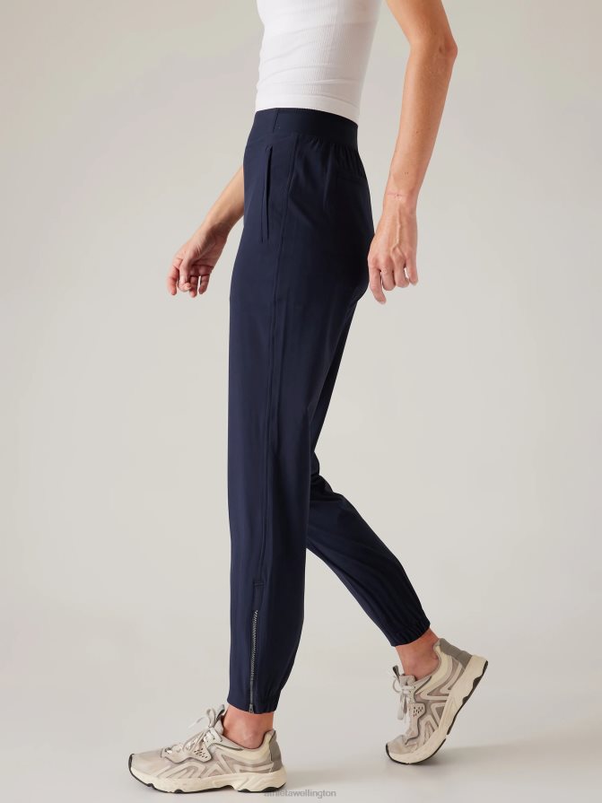 Athleta Women Navy Brooklyn Heights High Rise Jogger TZB4L0159