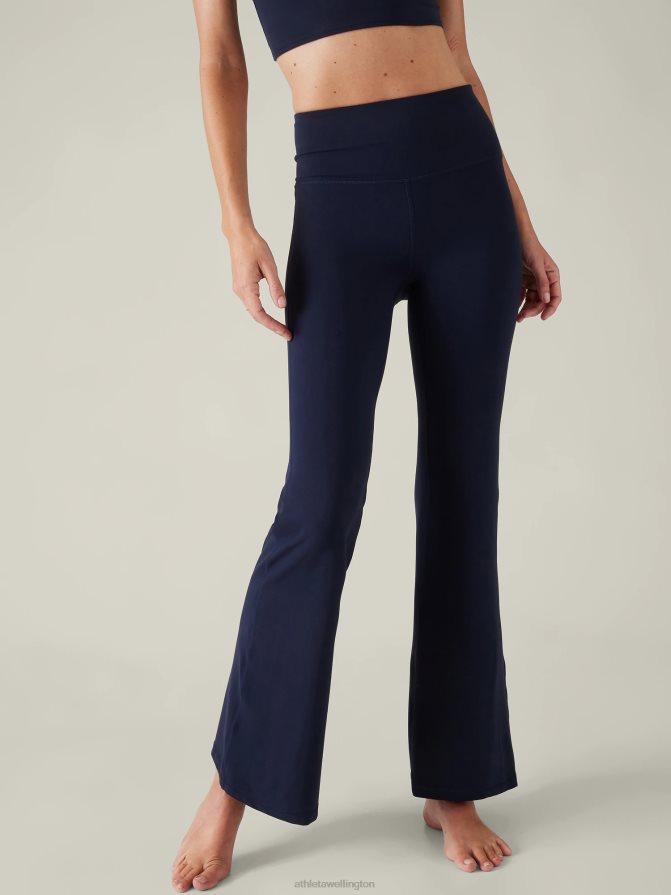 Athleta Women Navy Elation Flare Pant TZB4L096