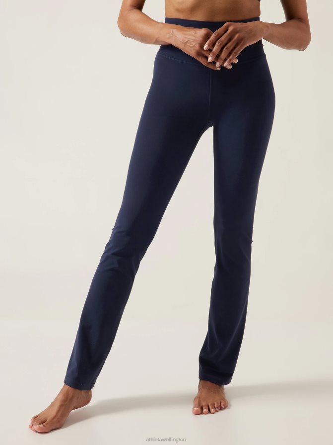 Athleta Women Navy Elation Straight Leg Pant TZB4L0117