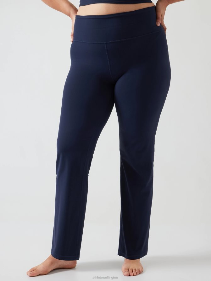 Athleta Women Navy Elation Straight Leg Pant TZB4L0117