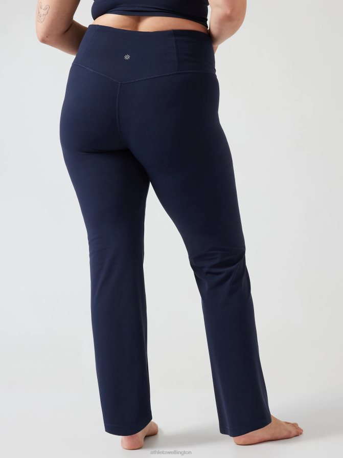 Athleta Women Navy Elation Straight Leg Pant TZB4L0117