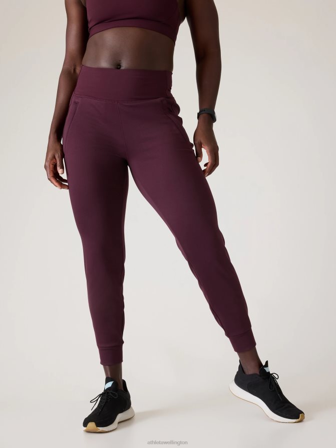 Athleta Women Spiced Cabernet Unstoppable Jogger TZB4L0120