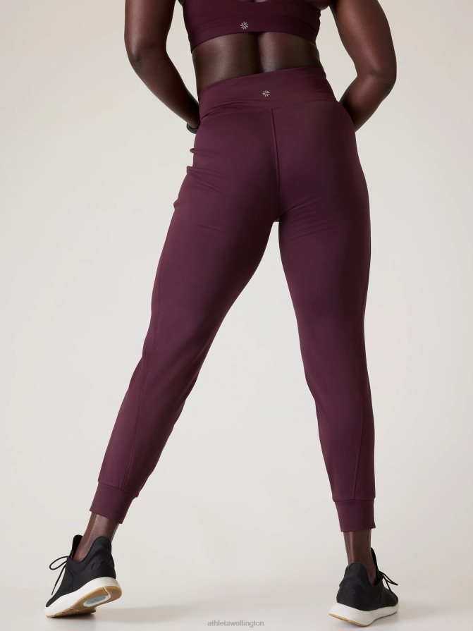 Athleta Women Spiced Cabernet Unstoppable Jogger TZB4L0120