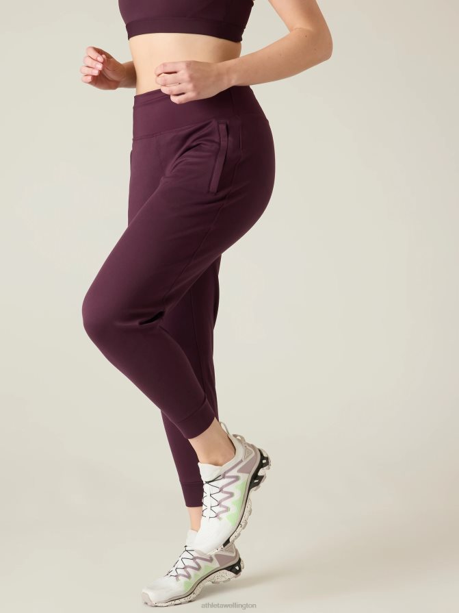 Athleta Women Spiced Cabernet Unstoppable Jogger TZB4L0120