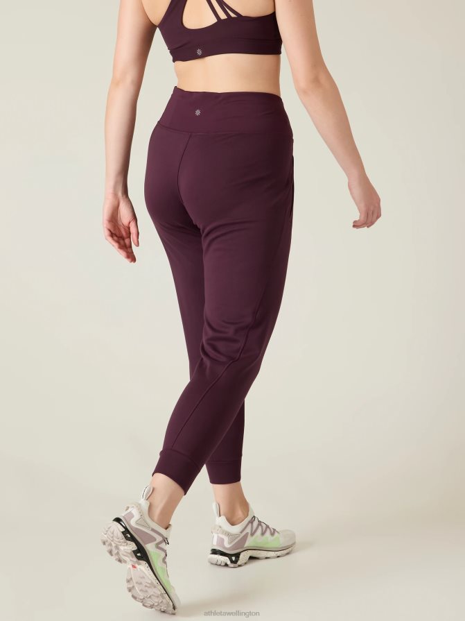 Athleta Women Spiced Cabernet Unstoppable Jogger TZB4L0120