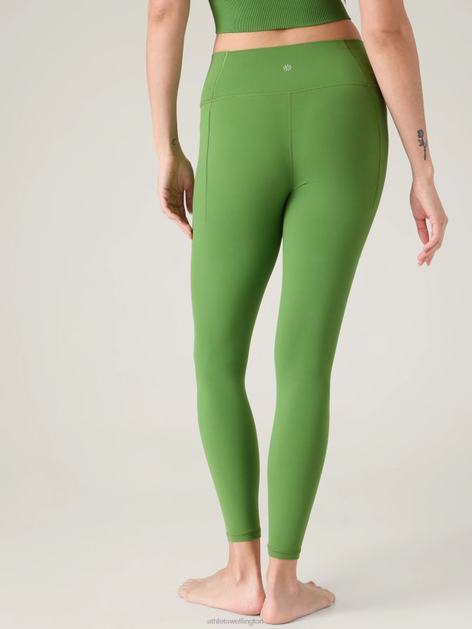 Athleta Women Baja Green Transcend Stash Tight TZB4L054