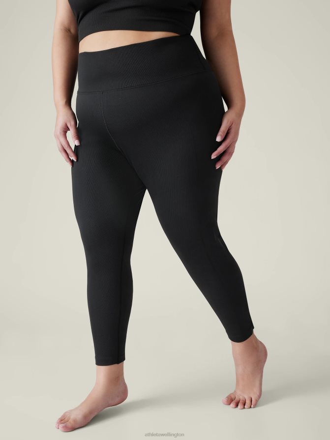 Athleta Women Black Aurora Seamless Tight TZB4L039