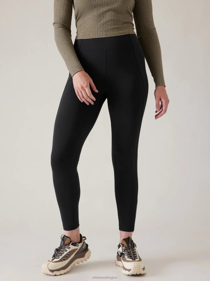 Athleta Women Black Delancey Skyline Tight TZB4L072