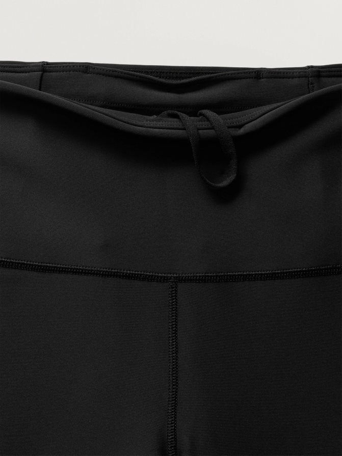 Athleta Women Black Interval Tight TZB4L0178