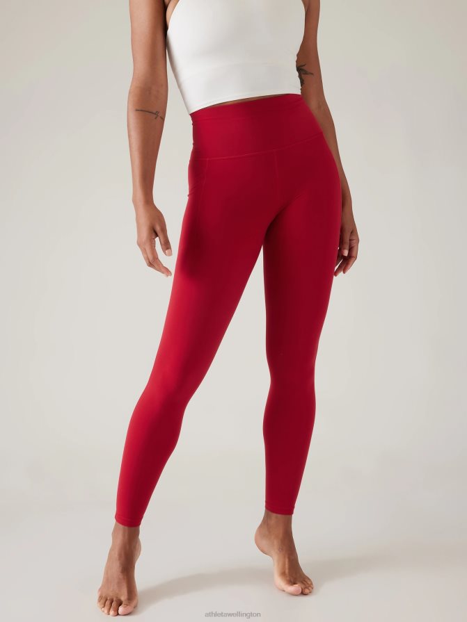 Athleta Women Clover Berry Salutation Stash Tight TZB4L0173