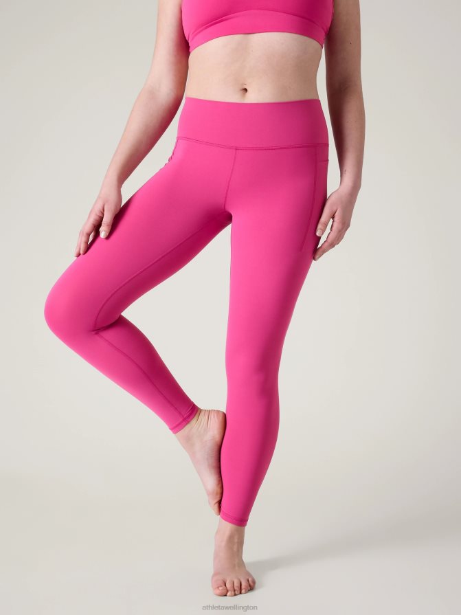 Athleta Women Iceplant Pink Transcend Stash Tight TZB4L046