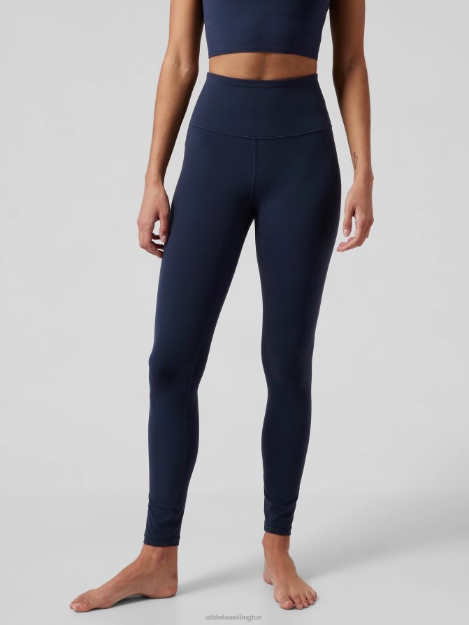 Athleta Women Navy Ultra High Rise Elation Tight TZB4L0111