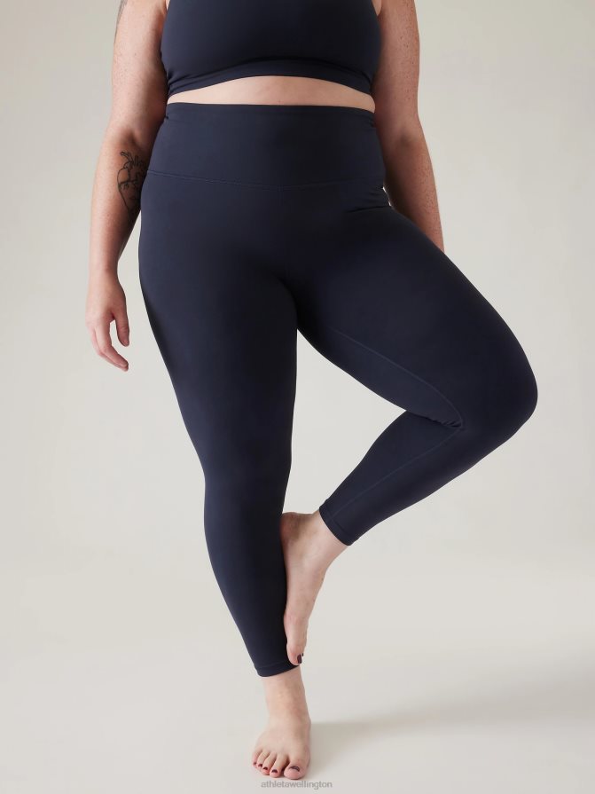 Athleta Women Navy Ultra High Rise Elation Tight TZB4L0111