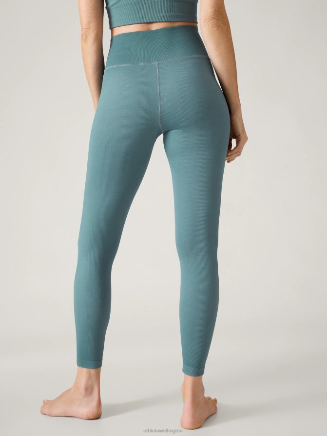 Athleta Women Oxidized Green Aurora Seamless Tight TZB4L0103