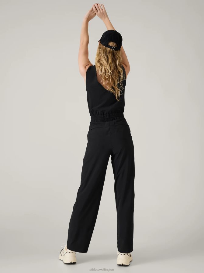 Athleta Women Black Avenue Jumpsuit TZB4L0749