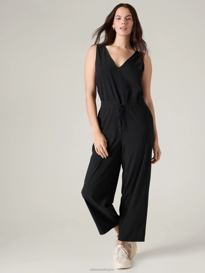 Athleta Women Black Avenue Jumpsuit TZB4L0749