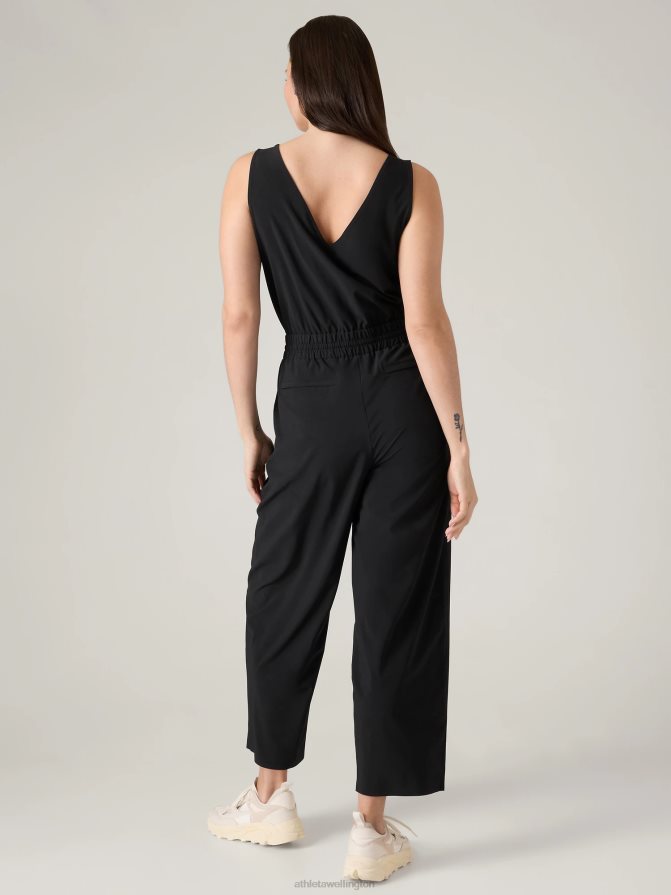 Athleta Women Black Avenue Jumpsuit TZB4L0749