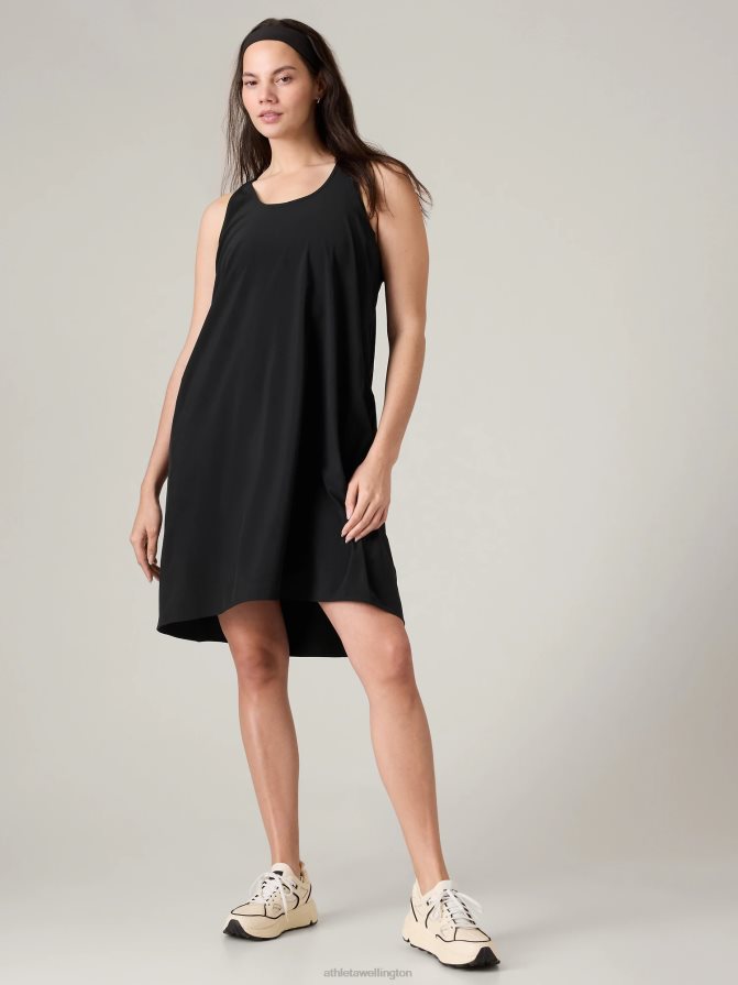 Athleta Women Black Presidio Traveler Dress TZB4L0785