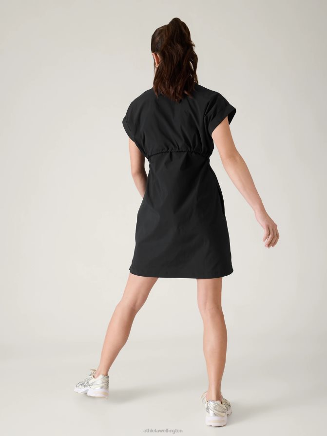 Athleta Women Black Topspin Dress TZB4L0761