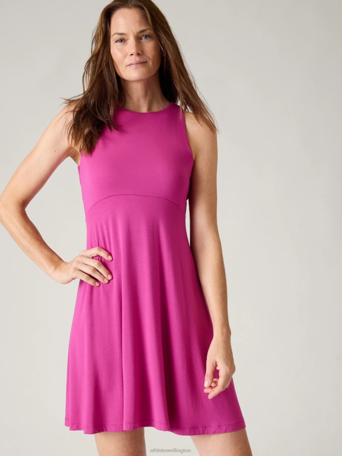 Athleta Women Iceplant Pink Santorini Thera Dress TZB4L0765