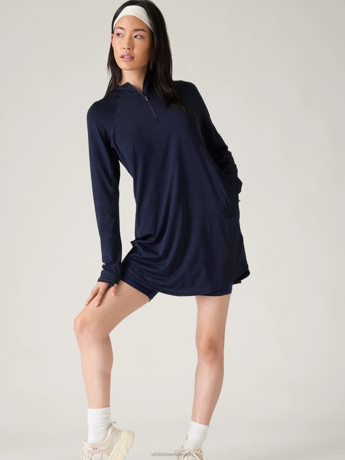 Athleta Women Navy Pacifica Shores Coverup TZB4L0757