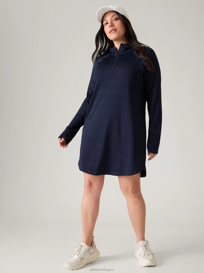 Athleta Women Navy Pacifica Shores Coverup TZB4L0757